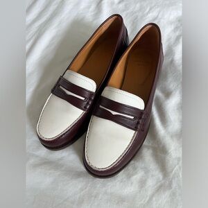 Sezane Burgundy Andre Loafers